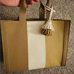 Antonio Melani
Brooklyn Stripe Mini Tote Crossbody Bag